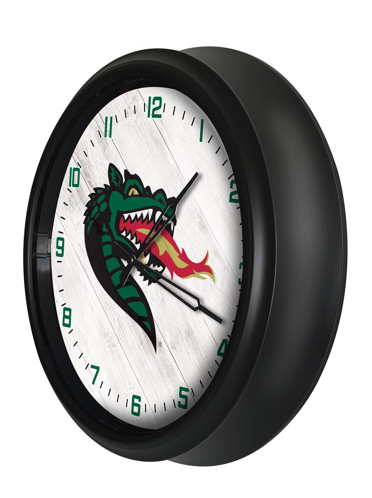 University of Alabama at Birmingham 14-Inch Indoor/Outdoor LED Wall Clock in Black 2 University of Alabama at Birmingham 14-Inch Indoor/Outdoor LED Wall Clock in Black - Image 2