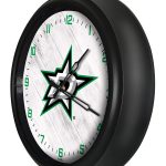 Dallas Stars 14-Inch Indoor/Outdoor LED Wall Clock in Black