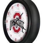 Ohio State University 14-Inch Indoor/Outdoor LED Wall Clock in Black 4 Ohio State University 14-Inch Indoor/Outdoor LED Wall Clock in Black