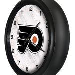 Philadelphia Flyers 14-Inch Indoor/Outdoor LED Wall Clock in Black 4 Philadelphia Flyers 14-Inch Indoor/Outdoor LED Wall Clock in Black