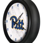 University of Pittsburgh 14-Inch Indoor/Outdoor LED Wall Clock in Black 4 University of Pittsburgh 14-Inch Indoor/Outdoor LED Wall Clock in Black