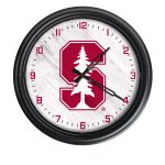 Stanford University 14-Inch Indoor/Outdoor LED Wall Clock in Black 3 Stanford University 14-Inch Indoor/Outdoor LED Wall Clock in Black