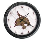 Texas State University 14-Inch Indoor/Outdoor LED Wall Clock in Black 3 Texas State University 14-Inch Indoor/Outdoor LED Wall Clock in Black