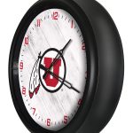 University of Utah 14-Inch Indoor/Outdoor LED Wall Clock in Black 4 University of Utah 14-Inch Indoor/Outdoor LED Wall Clock in Black
