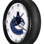Vancouver Canucks 14-Inch Indoor/Outdoor LED Wall Clock in Black 4 Vancouver Canucks 14-Inch Indoor/Outdoor LED Wall Clock in Black