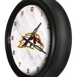 Western Michigan University 14-Inch Indoor/Outdoor LED Wall Clock in Black 4 Western Michigan University 14-Inch Indoor/Outdoor LED Wall Clock in Black