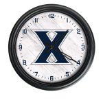 Xavier 14-Inch Indoor/Outdoor LED Wall Clock in Black 3 Xavier 14-Inch Indoor/Outdoor LED Wall Clock in Black