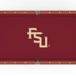 Florida State Pool Table Pool Table with Chardonnay Finish and Claw Leg
