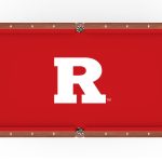 Rutgers Pool Table with Chardonnay Finish and Claw Leg 9 Rutgers Pool Table with Chardonnay Finish and Claw Leg