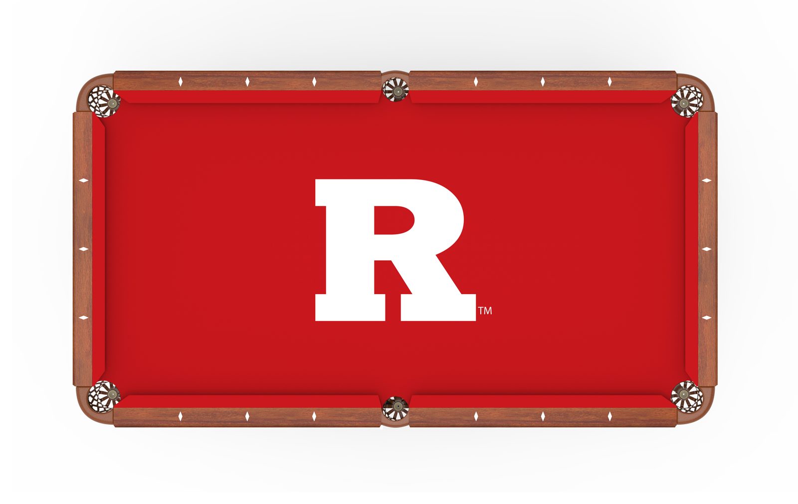 Rutgers Pool Table with Chardonnay Finish and Claw Leg 2 Rutgers Pool Table with Chardonnay Finish and Claw Leg - Image 2
