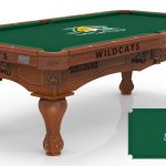 Northern Michigan University Pool Table with Chardonnay Finish and Claw Leg 8 Northern Michigan University Pool Table with Chardonnay Finish and Claw Leg