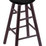 Oklahoma State University 30" Swivel Maple Bar Stool in Dark Cherry Finish