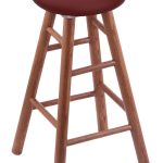 Texas A&M 30" Swivel Oak Bar Stool in Medium Finish