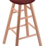 Texas State University 36" Swivel Oak Extra Tall Bar Stool in Natural Finish 3 Texas State University 36" Swivel Oak Extra Tall Bar Stool in Natural Finish