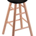 US Military Academy 36" Swivel Oak Extra Tall Bar Stool in Natural Finish