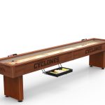 Iowa State University Shuffleboard Table with Chardonnay Finish 6 Iowa State University Shuffleboard Table with Chardonnay Finish
