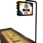 Boston Bruins Shuffleboard Electronic Scoring Unit 4 Boston Bruins Shuffleboard Electronic Scoring Unit