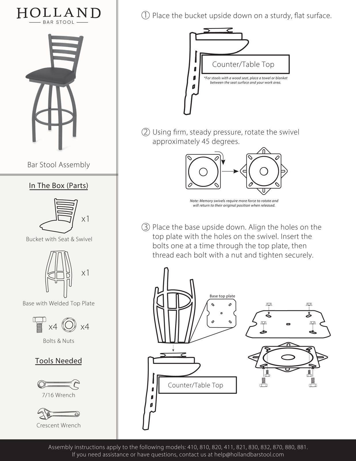 POW/MIA 30-Inch Swivel Bar Stool w/ Black Wrinkle Finish, Ladder Back, 2.5-Inch Cushion Seat 3 POW/MIA 30-Inch Swivel Bar Stool w/ Black Wrinkle Finish, Ladder Back, 2.5-Inch Cushion Seat - Image 3