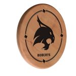 Texas State University Natural Laser Engraved Wood Sign Wall Art