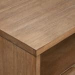 Sand Mahogany Contemporary TV Console With Storage and Cord Management 15 Sand Mahogany Contemporary TV Console With Storage and Cord Management
