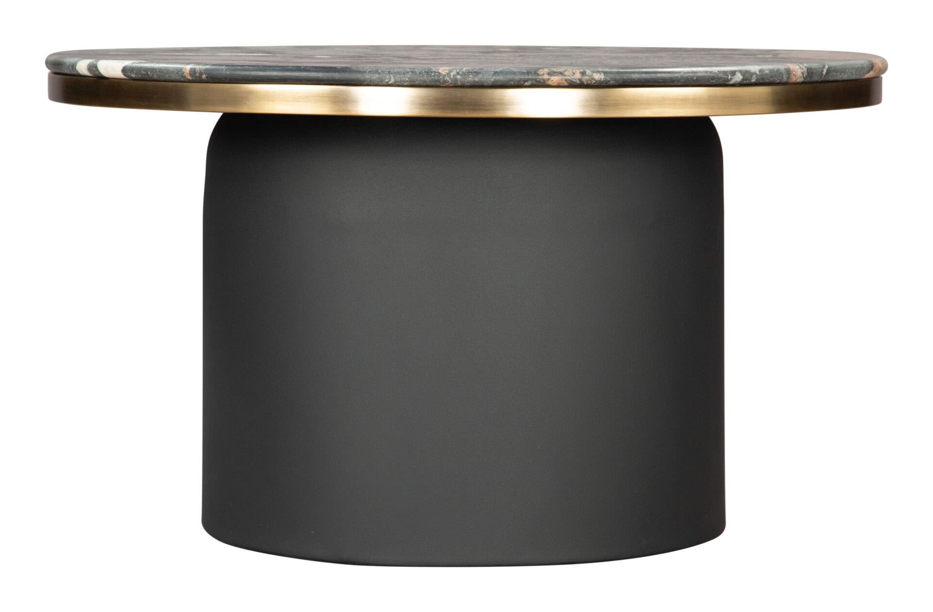 Modern Marble Coffee Table with Steel Legs and Round Top 6 Modern Marble Coffee Table with Steel Legs and Round Top - Image 6