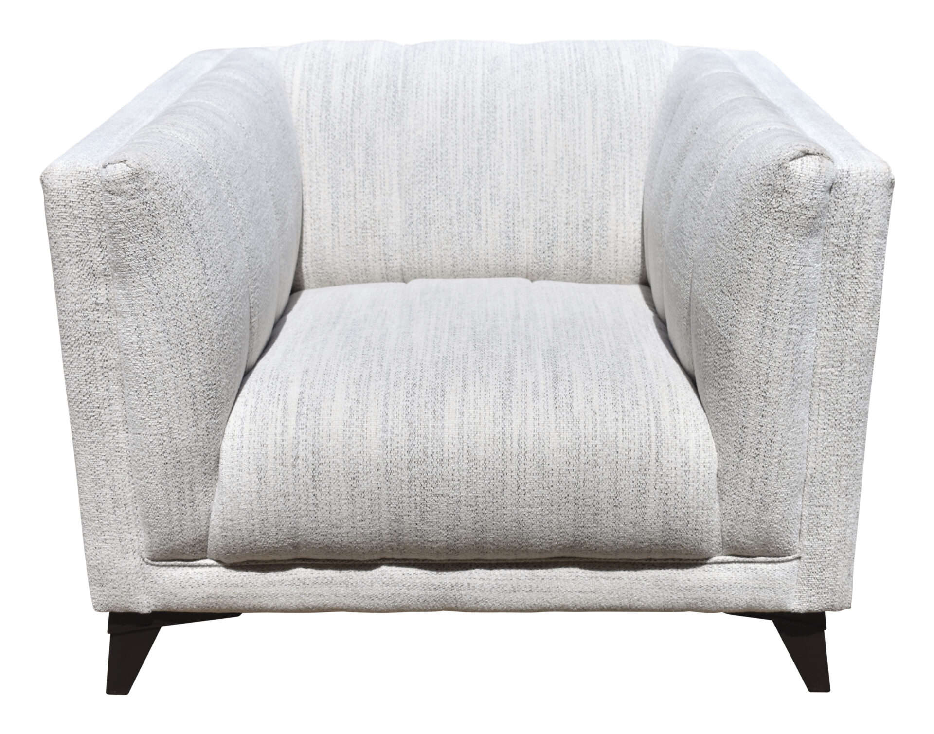 Modern Armchair with Wooden Legs and Durable Performance Fabric 5 Modern Armchair with Wooden Legs and Durable Performance Fabric - Image 5