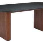 Oval Dining Table with Walnut Wood Legs and MDF Frame 8 Oval Dining Table with Walnut Wood Legs and MDF Frame