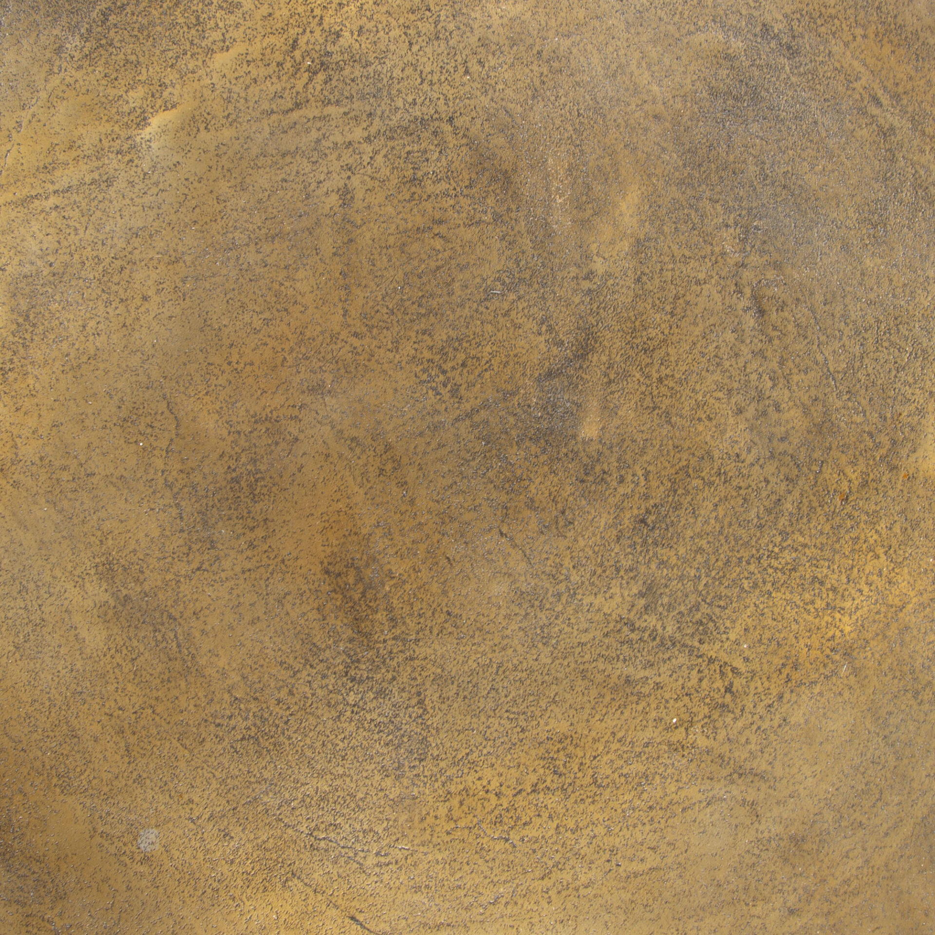Antique Brass Drip Round Side Table with Steel Frame 7 Antique Brass Drip Round Side Table with Steel Frame - Image 7
