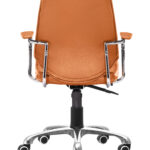 Orange Low Back Office Chair with Adjustable Height and Tilt 12 Orange Low Back Office Chair with Adjustable Height and Tilt