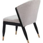 Misty Gray Dining Chair with Wood Frame and Stainless Steel Legs 16 Misty Gray Dining Chair with Wood Frame and Stainless Steel Legs