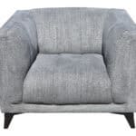 Modern Armchair with Steel Legs and Armrest Support 13 Modern Armchair with Steel Legs and Armrest Support