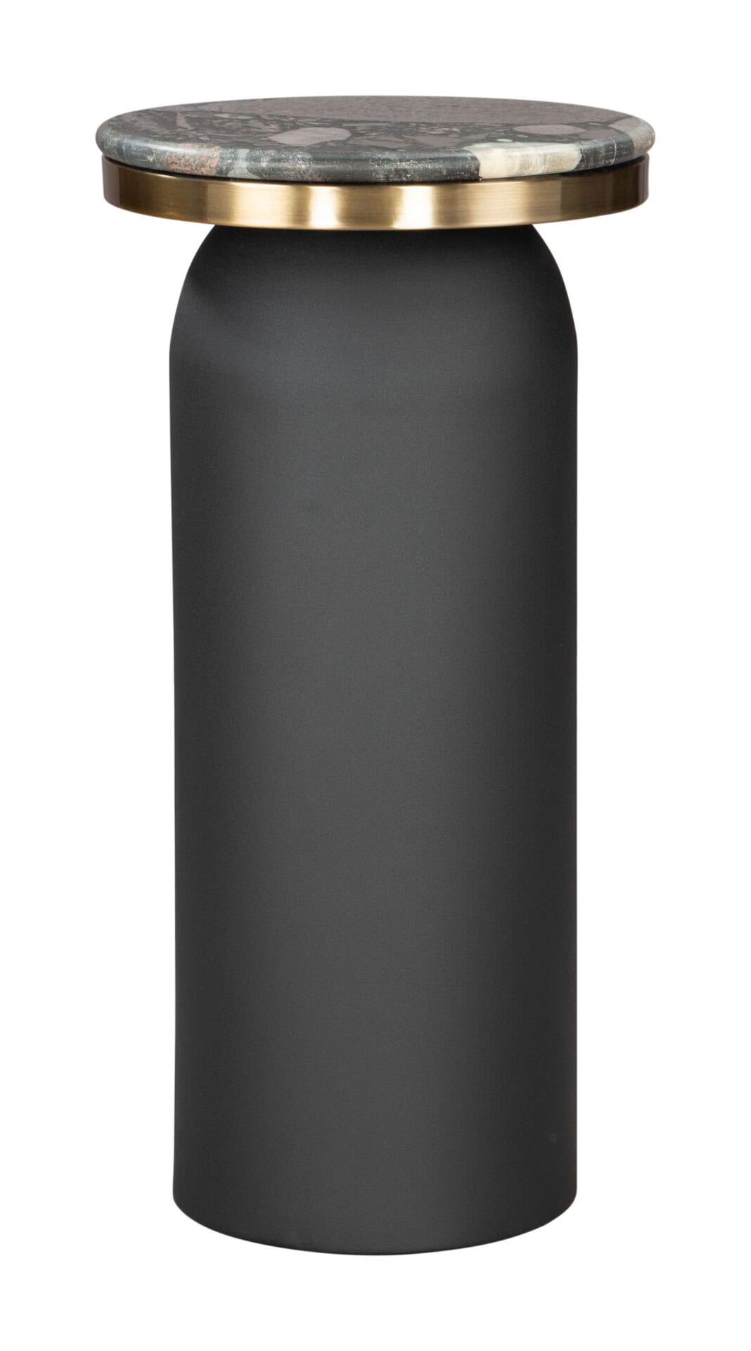 Multicolor Marble Top Drink Table with Steel Base 4 Multicolor Marble Top Drink Table with Steel Base - Image 4