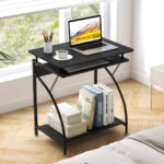 Compact Laptop Desk with Keyboard Tray for Small Spaces 8 Compact Laptop Desk with Keyboard Tray for Small Spaces