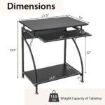 Compact Laptop Desk with Keyboard Tray for Small Spaces 12 Compact Laptop Desk with Keyboard Tray for Small Spaces