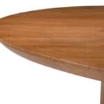 Round Mango Wood Dining Table with Hidden Storage Compartment 14 Round Mango Wood Dining Table with Hidden Storage Compartment
