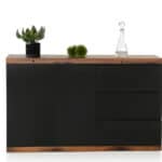 Contemporary MDF Wood Buffet with 3 Drawers and 2 Doors 6 Contemporary MDF Wood Buffet with 3 Drawers and 2 Doors