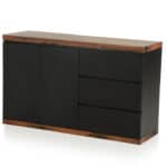 Contemporary MDF Wood Buffet with 3 Drawers and 2 Doors 7 Contemporary MDF Wood Buffet with 3 Drawers and 2 Doors