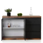 Contemporary MDF Wood Buffet with 3 Drawers and 2 Doors 9 Contemporary MDF Wood Buffet with 3 Drawers and 2 Doors