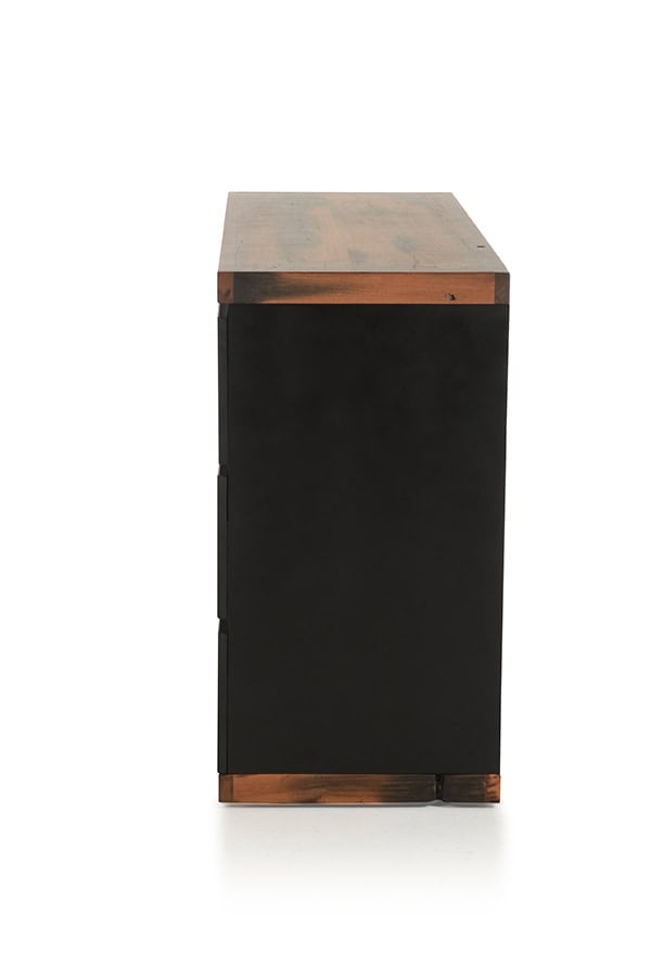 Contemporary MDF Wood Buffet with 3 Drawers and 2 Doors 5 Contemporary MDF Wood Buffet with 3 Drawers and 2 Doors - Image 5