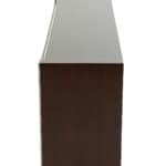 Contemporary Wood Veneer Glass and Steel Buffet 32 Inch 9 Contemporary Wood Veneer Glass and Steel Buffet 32 Inch