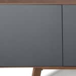 Charcoal Sideboard with Two Drawers and Two Doors 12 Charcoal Sideboard with Two Drawers and Two Doors