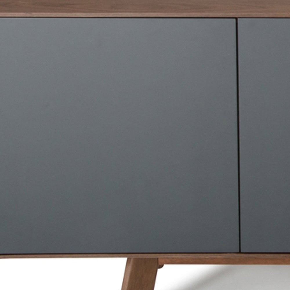 Charcoal Sideboard with Two Drawers and Two Doors 5 Charcoal Sideboard with Two Drawers and Two Doors - Image 5