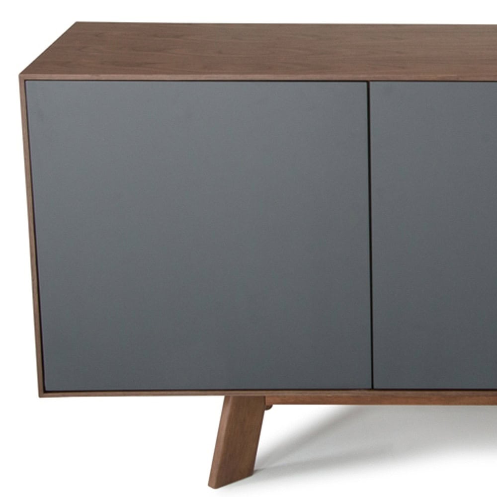 Charcoal Sideboard with Two Drawers and Two Doors 6 Charcoal Sideboard with Two Drawers and Two Doors - Image 6