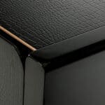Black Crocodile Rosegold MDF Buffet with Storage Shelves 9 Black Crocodile Rosegold MDF Buffet with Storage Shelves