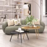 Modern Brass & Black Coffee Table Set (2-Piece) 11 Modern Brass & Black Coffee Table Set (2-Piece)