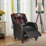 Reclining Massage Gaming Chair with Adjustable Backrest and Footrest 29 Reclining Massage Gaming Chair with Adjustable Backrest and Footrest