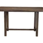 Walnut Distressed Rubberwood Acacia Pub Height Dining Table
