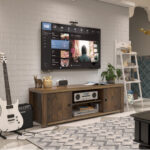 Classic TV Stand for 65-Inch TV with Storage and Shelves 13 Classic TV Stand for 65-Inch TV with Storage and Shelves