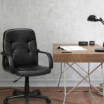 Ergonomic High Back Office Chair with Adjustable Height and Wheels
