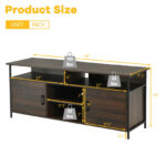 Mid-Century Wood TV Stand with Storage for 65 Inch TVs 12 Mid-Century Wood TV Stand with Storage for 65 Inch TVs